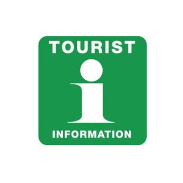 Image of a green sign saying Tourist Informatiom