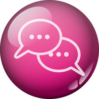 ikon för dialogmöte