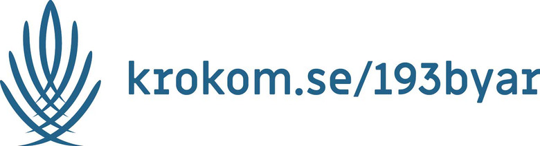 Logotyp för Krokoms platsvarumärke