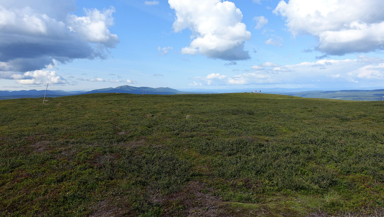 Utsikt från toppen av Önrun.